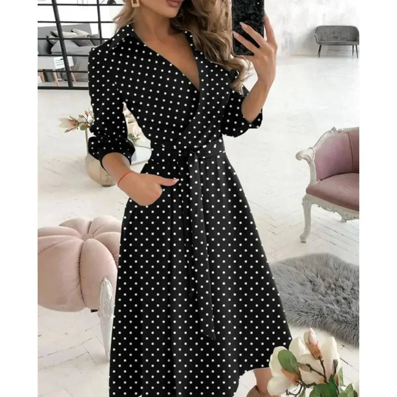 Robe Portefeuille Élégante pour Femmes