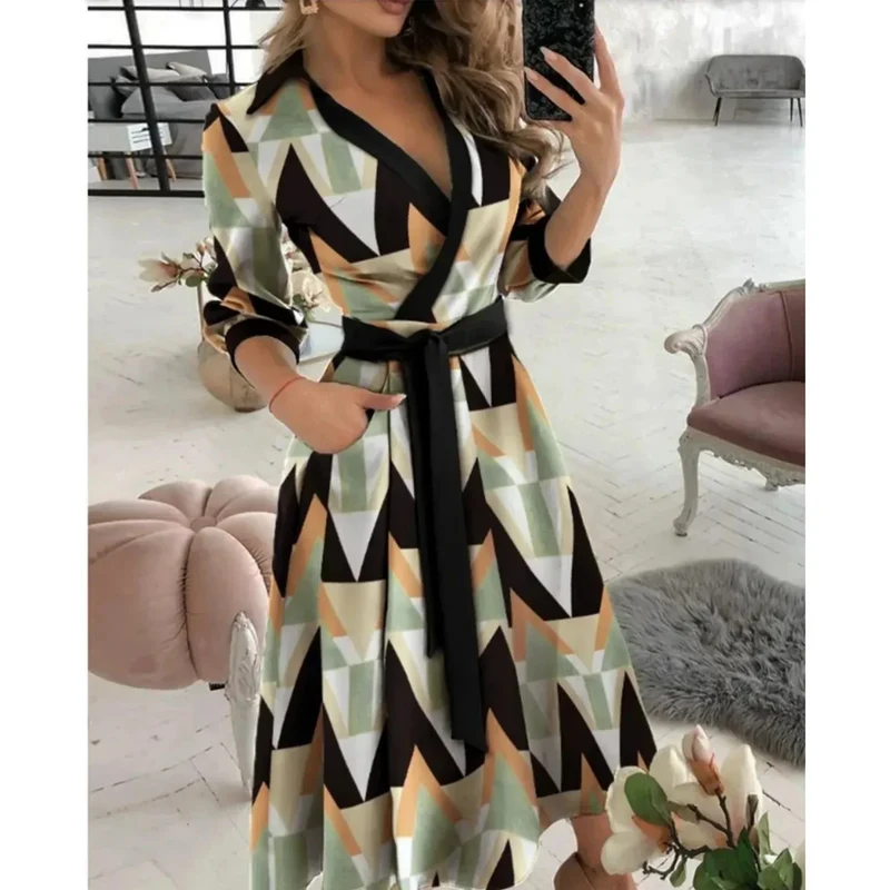 Robe Portefeuille Élégante pour Femmes