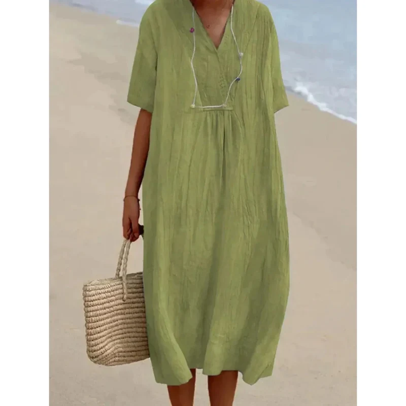 Robe Détente en Coton pour Femme