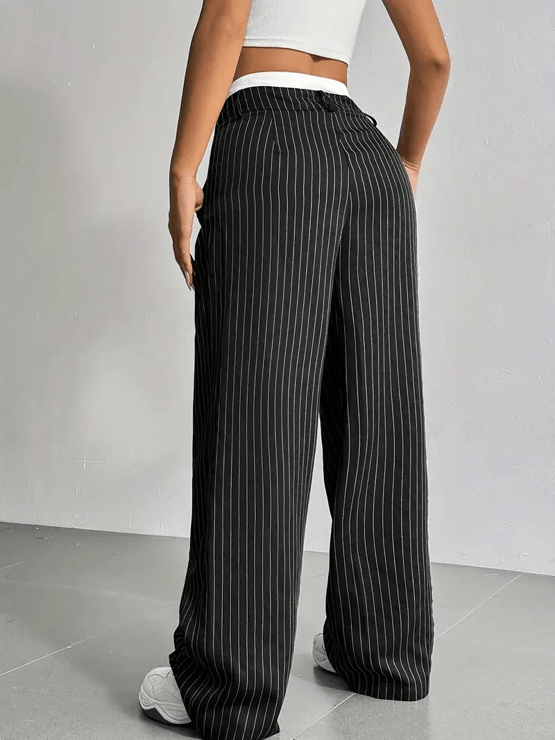 Pantalon à rayures fines pour Femmes