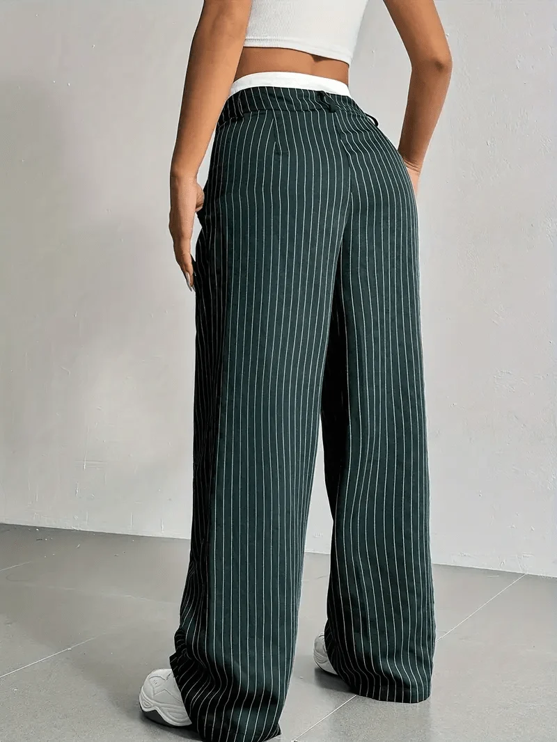 Pantalon à rayures fines pour Femmes