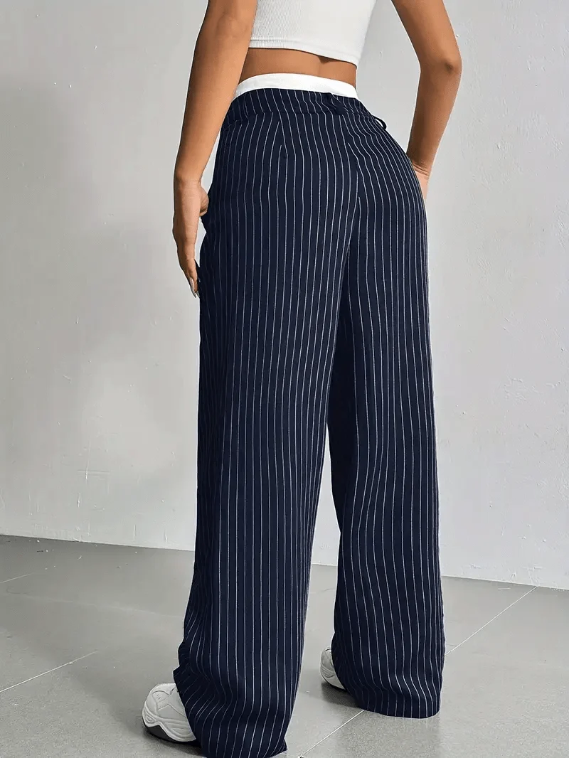 Pantalon à rayures fines pour Femmes
