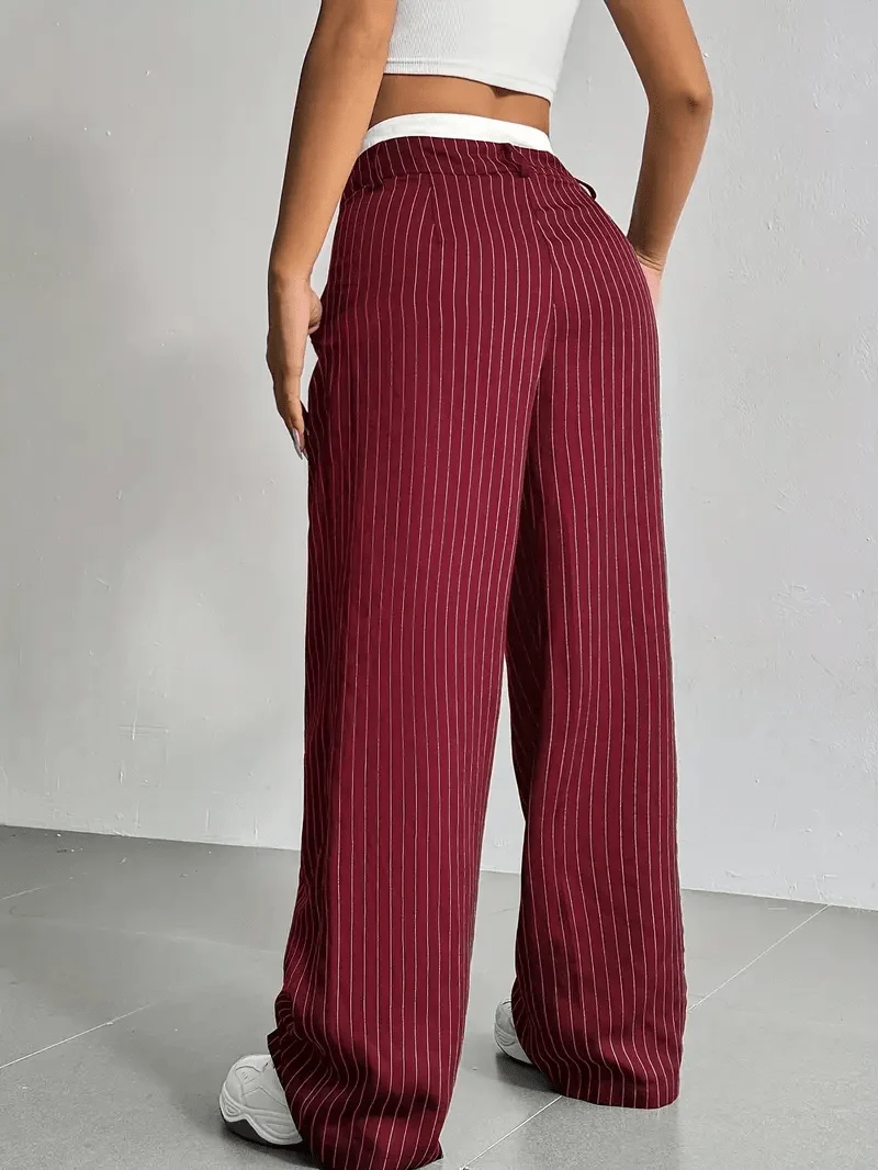 Pantalon à rayures fines pour Femmes