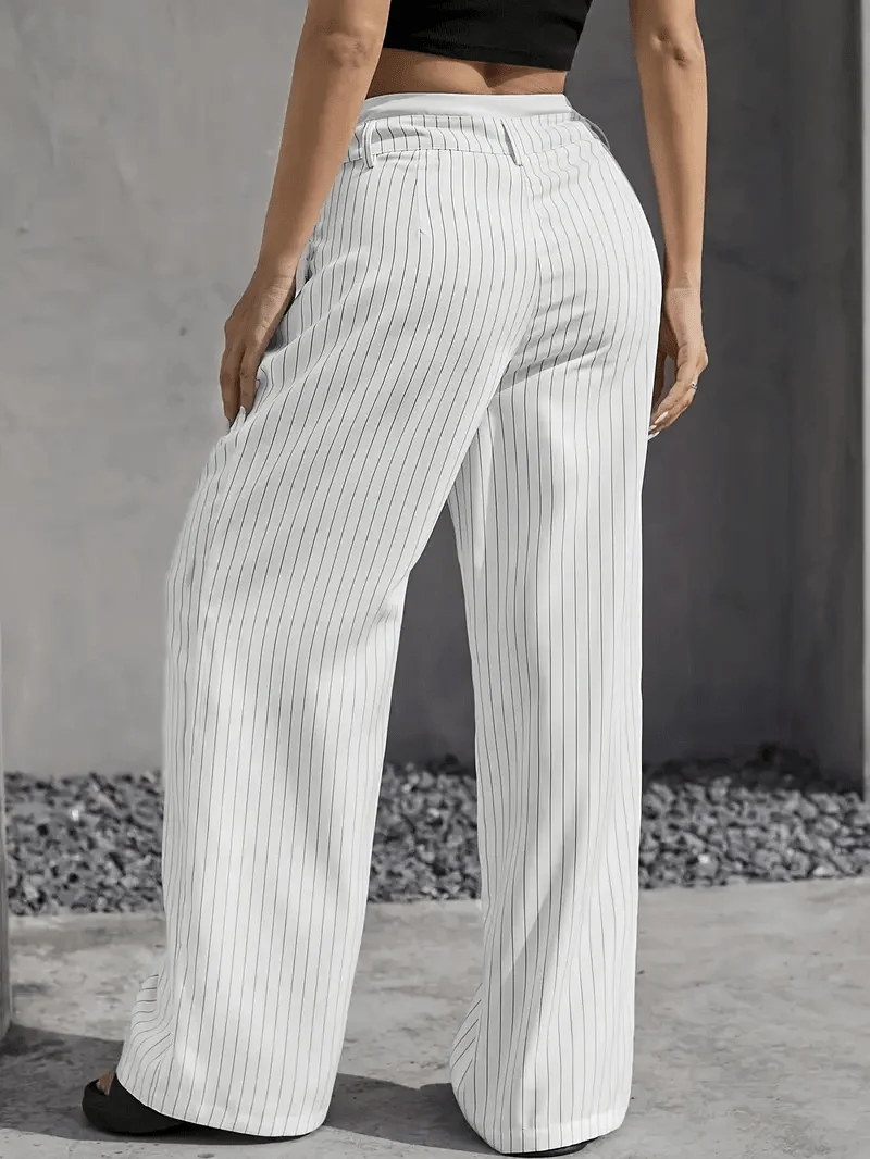 Pantalon à rayures fines pour Femmes