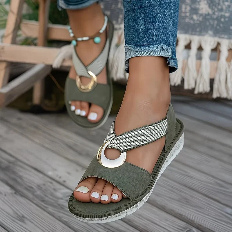 Sandales Confortables à Boucle pour Femme | Idéales pour l'Été