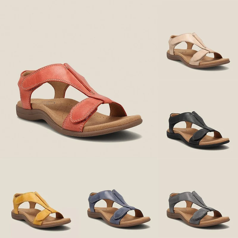 Sandales Orthopédiques à Velcro pour Femme | Idéales pour l'Été