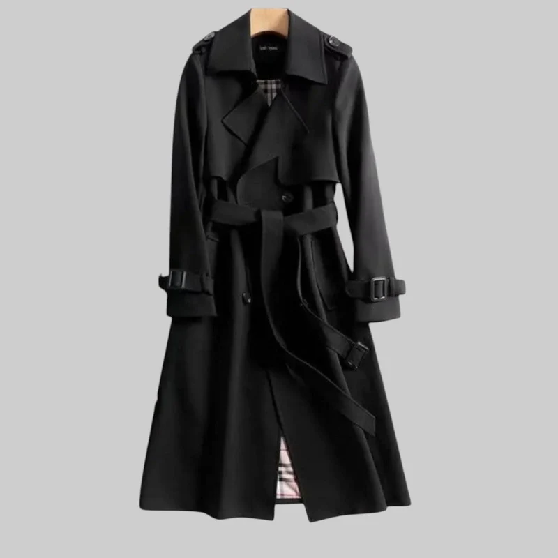 Manteau Trench Classique à Double Boutonnage pour Femme | Idéal pour le Quotidien