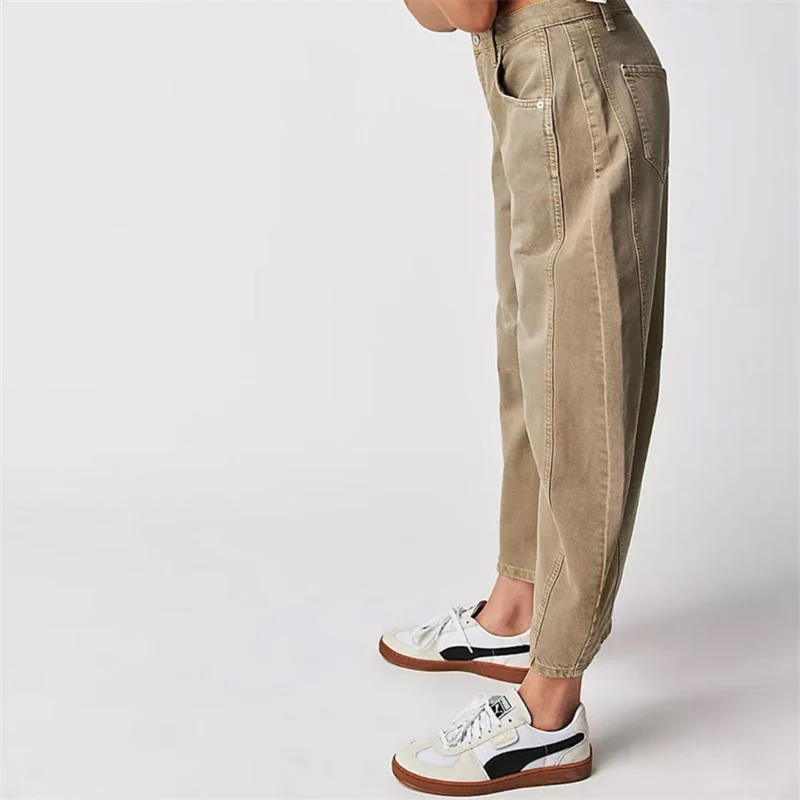 Pantalon Large en Denim pour Femme | Idéal pour le Printemps