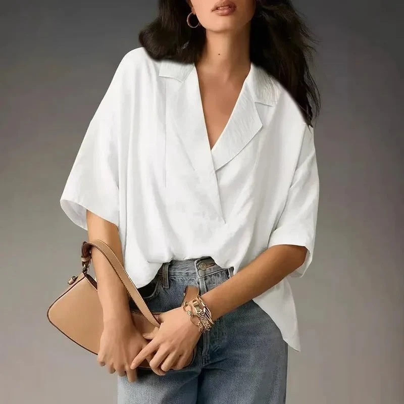 Blouse Oversize avec Manches Tombantes pour Femme | Idéale pour le Quotidien