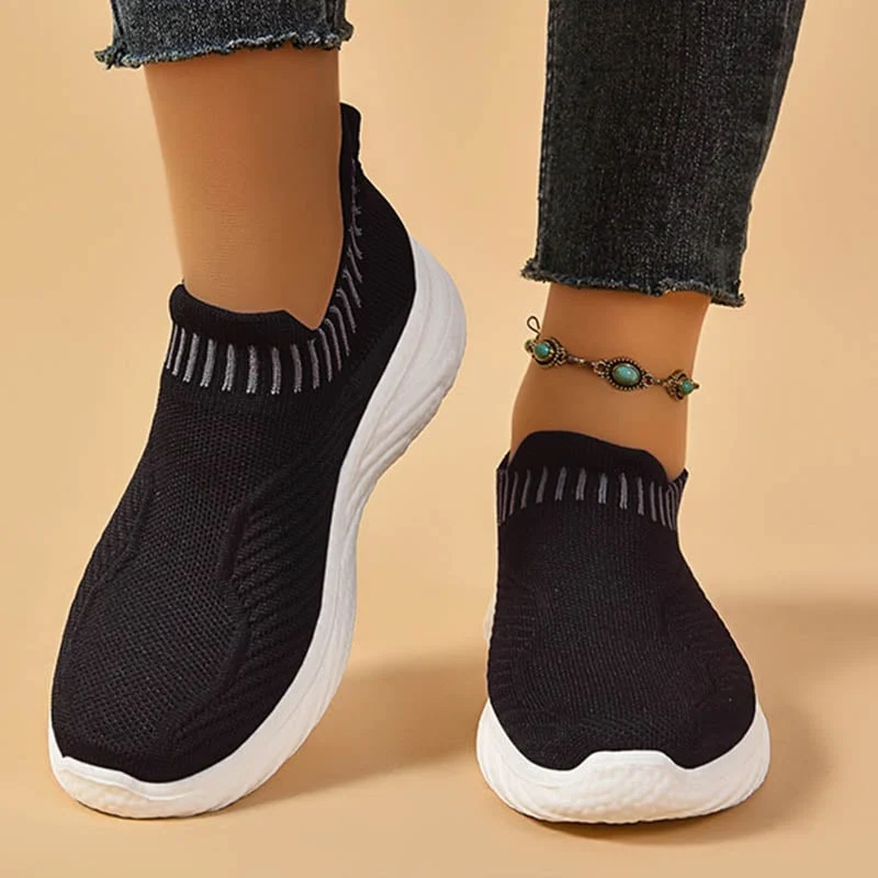 Baskets Slip-On Respirantes pour Femme | Idéales pour le Printemps