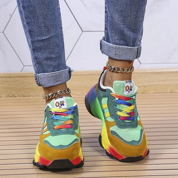 Chaussures Ortopédiques à Semelle Épaisse pour Femme | Idéales pour le Quotidien