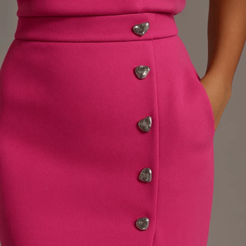 Robe Midi à Encolure Ronde pour Femmes