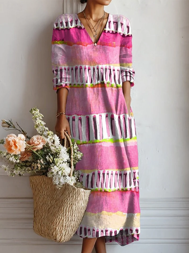 Robe Longue Fluide pour Femmes