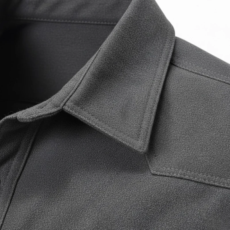 Surchemise thermique pour homme avec doublure en flanelle et boutons pression