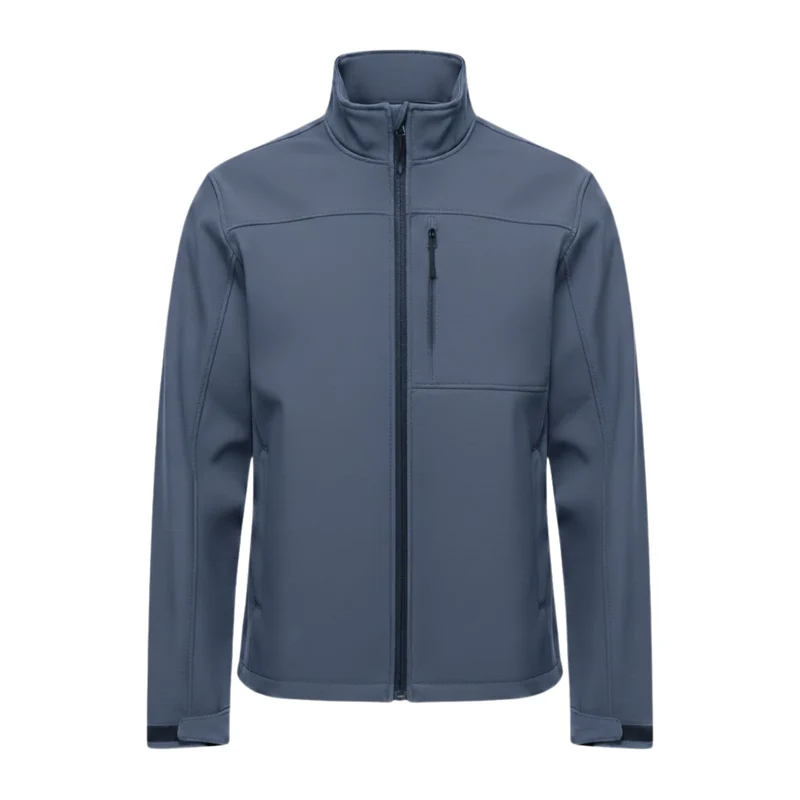 Veste de travail imperméable pour homme avec col montant et fermeture éclair
