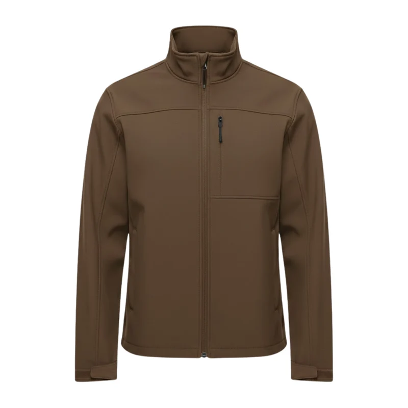 Veste de travail imperméable pour homme avec col montant et fermeture éclair