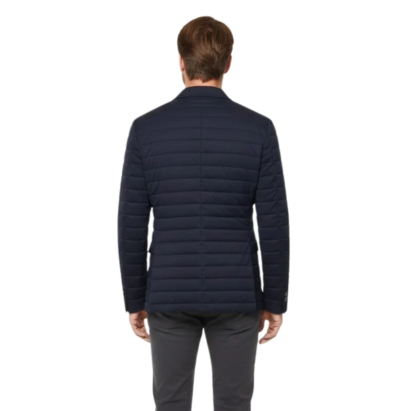 Veste de costume homme ajustée et sophistiquée – Style britannique classique, manteau d’hiver