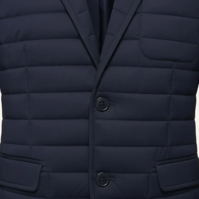 Veste de costume homme ajustée et sophistiquée – Style britannique classique, manteau d’hiver