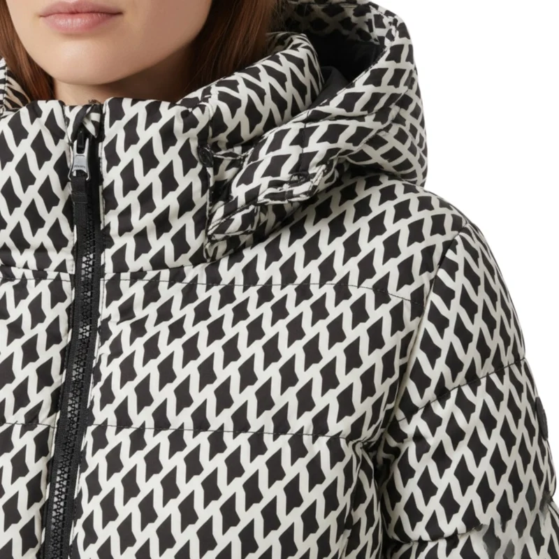 Veste de ski ajustée pour femmes Old World, manteau d’hiver chaud