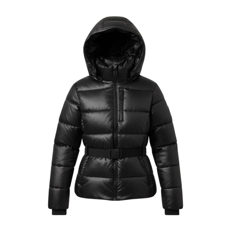 Veste de ski ajustée pour femmes Old World, manteau d’hiver chaud