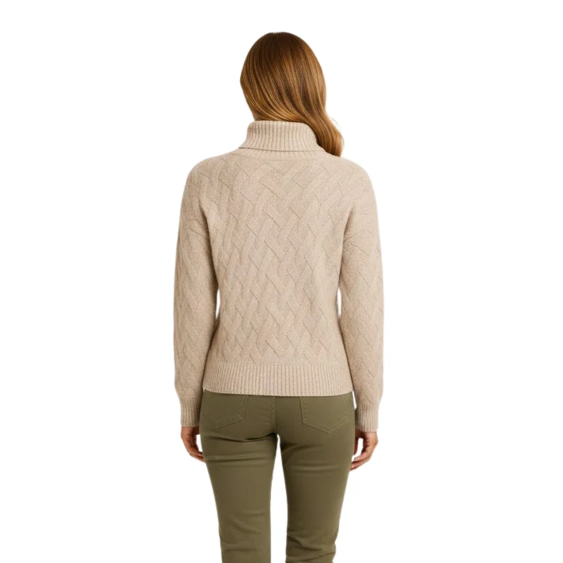 Pull Femme Mode Oversize en Cachemire Épais