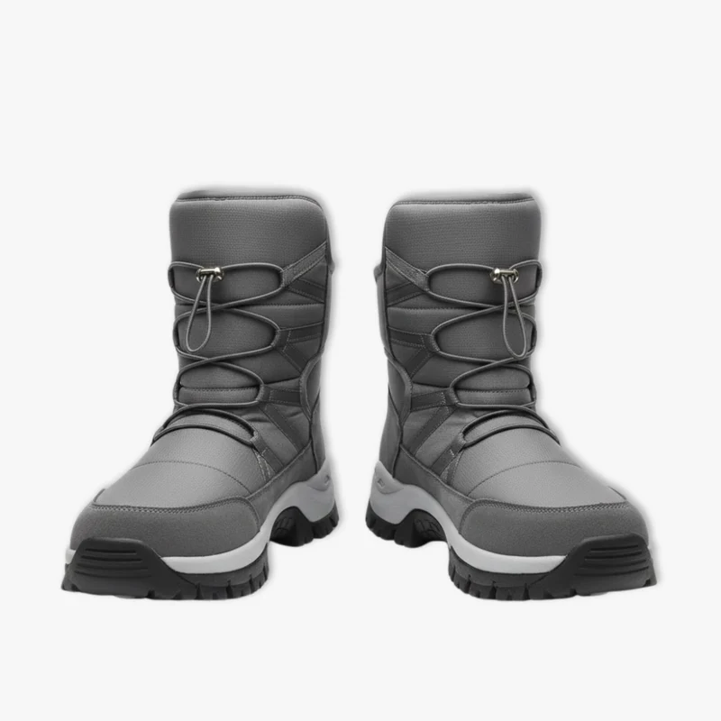Bottes de Neige Homme Northeast Doublées Polaire – Chaussures Chaudes Épaissies pour Randonnée Extérieure
