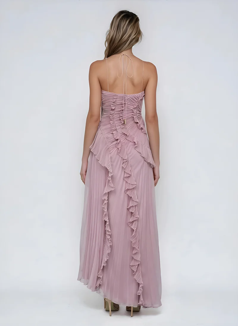 Robe Midi à Volants pour Femme | Idéale pour les Événements Spéciaux