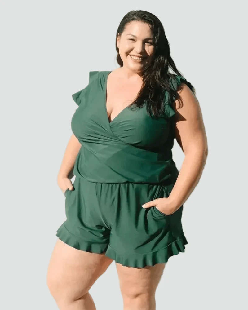 Maillot de bain une pièce sculptant pour femme | Idéale pour la plage