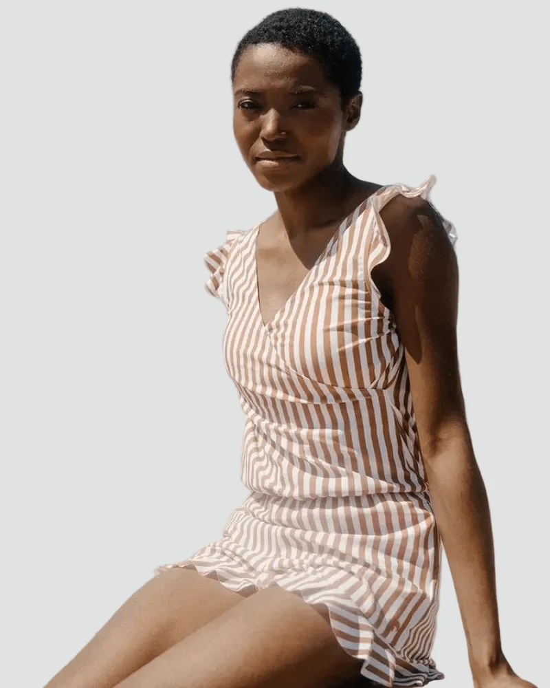Maillot de bain une pièce sculptant pour femme | Idéale pour la plage