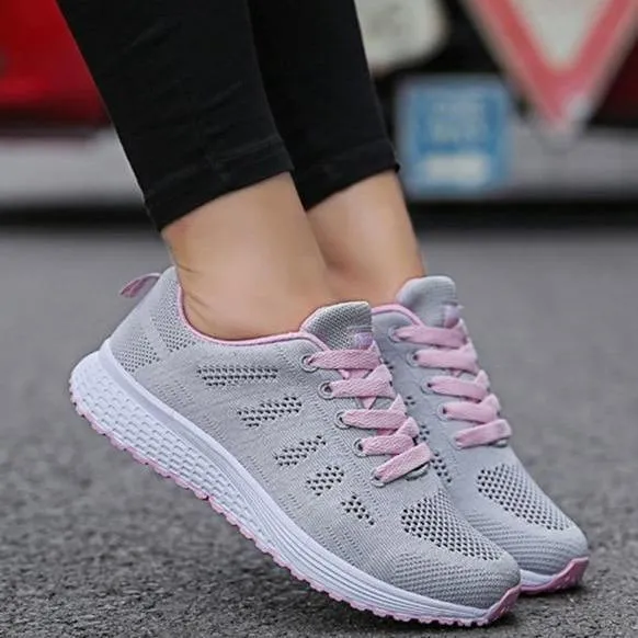 Baskets Légères en Maille Respirante pour Femme | Idéales pour le Quotidien