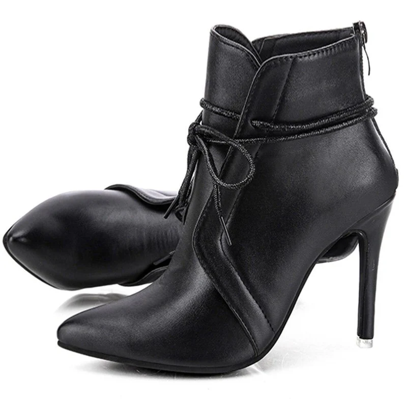 Bottines à Talons Fins et Bout Pointu pour Femme | Idéales pour le Quotidien