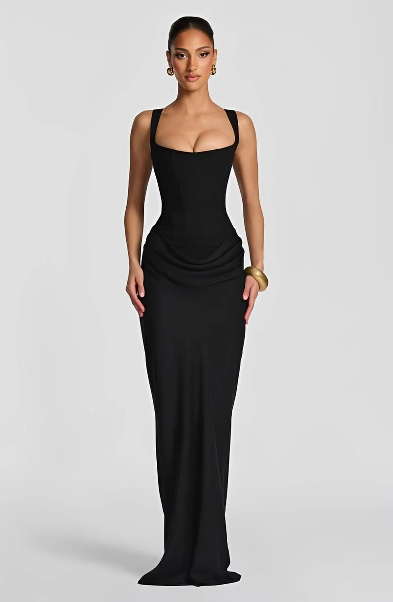 Robe Longue à Bretelles pour Femme | Idéale pour les Sorties