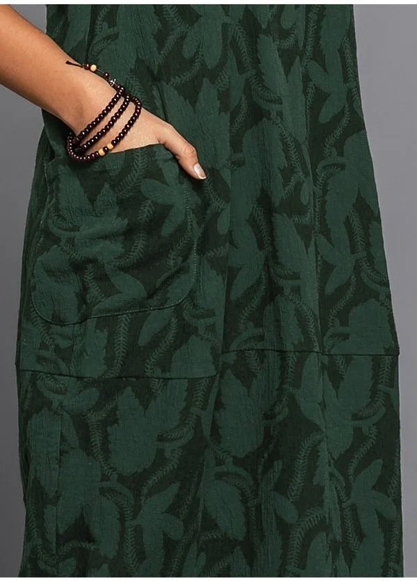 Robe mi-longue à manches longues pour femmes