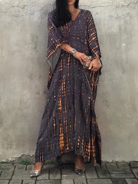 Robe Kaftan Maxi pour Femmes