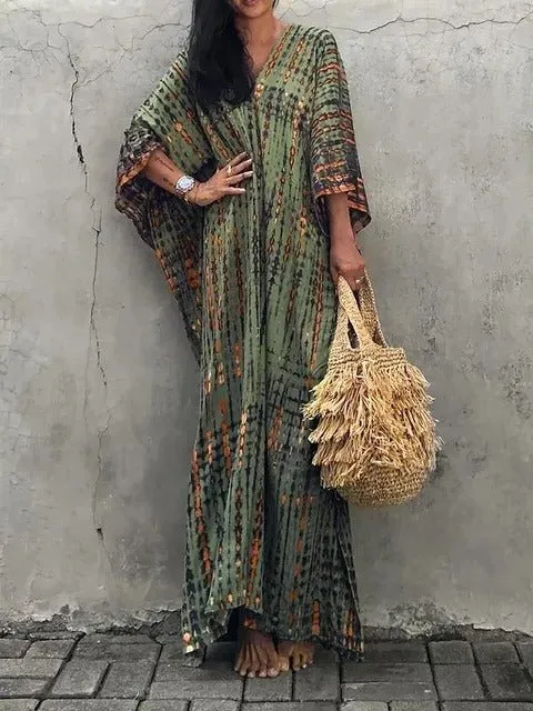 Robe Kaftan Maxi pour Femmes