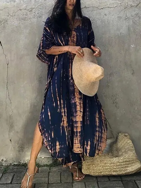 Robe Kaftan Maxi pour Femmes