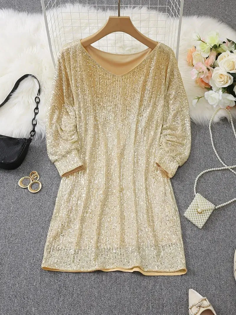 Robe à Sequins pour Femmes