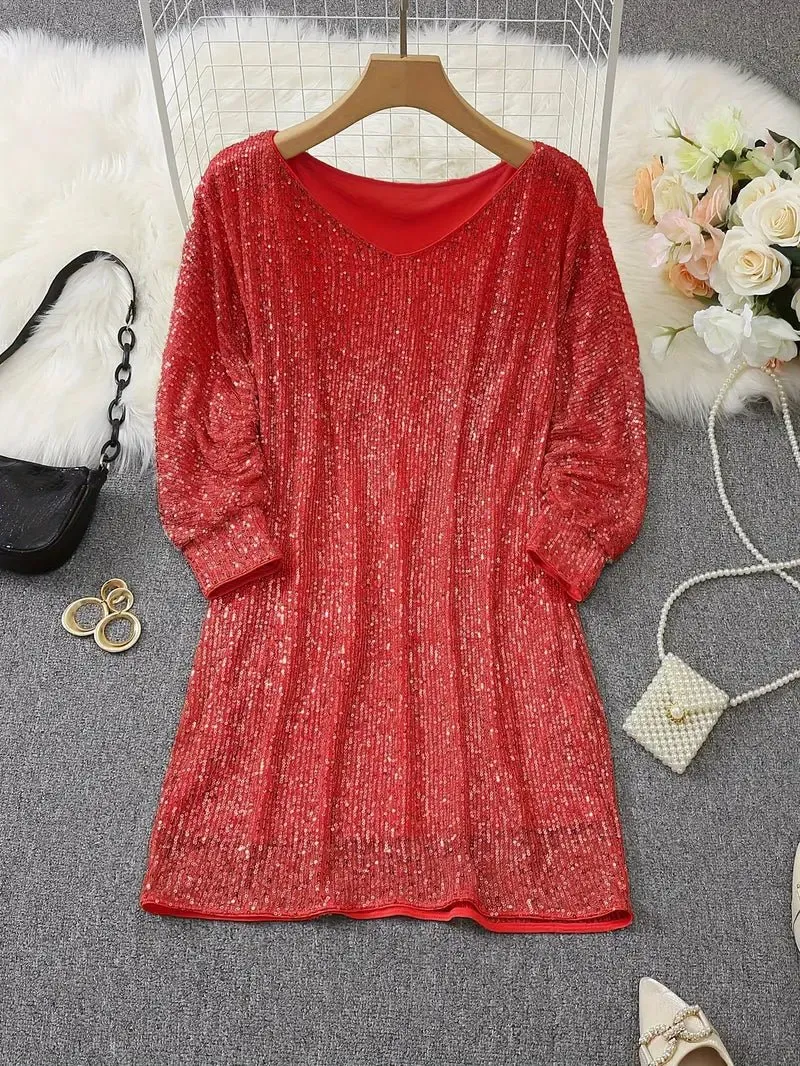 Robe à Sequins pour Femmes
