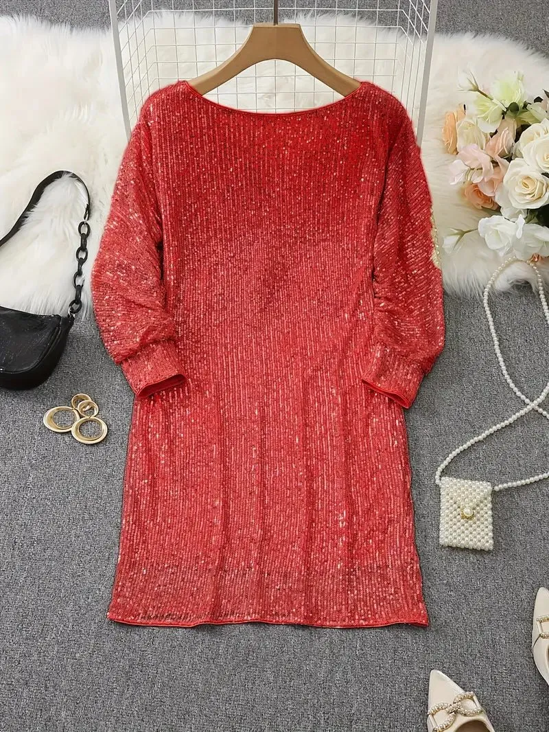 Robe à Sequins pour Femmes