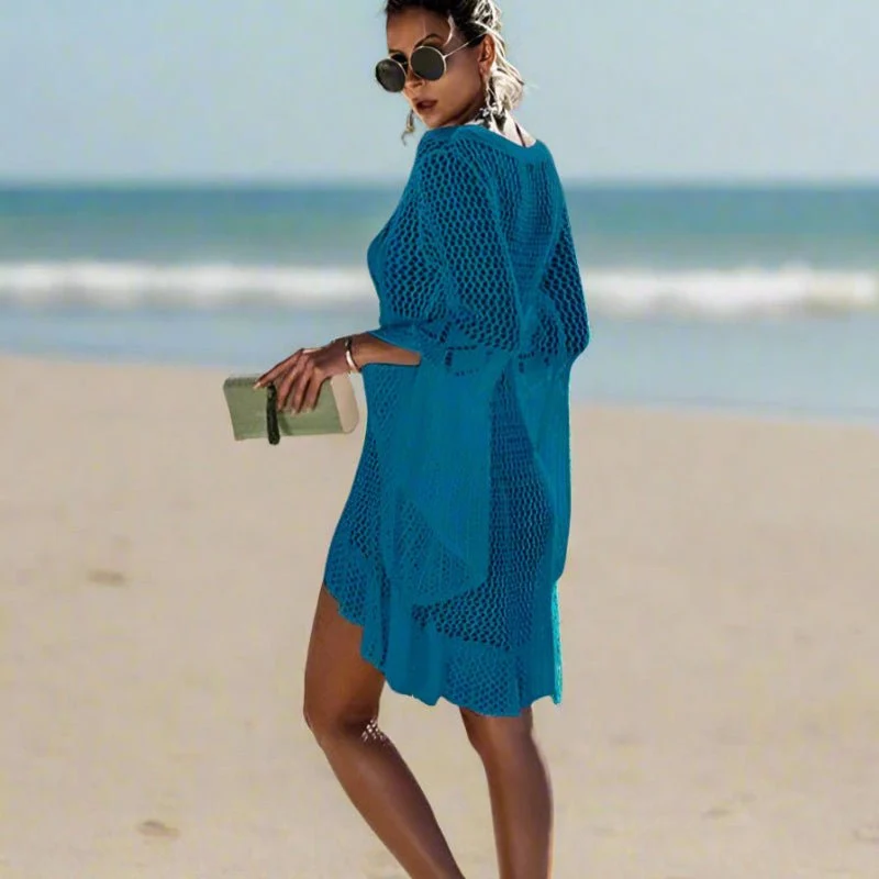 Tunique de plage en crochet pour femmes