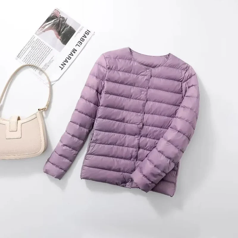 Doudoune ultra légère en nylon pour Femme