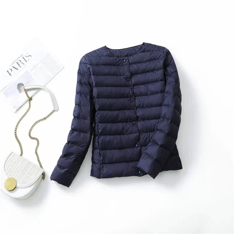 Doudoune ultra légère en nylon pour Femme