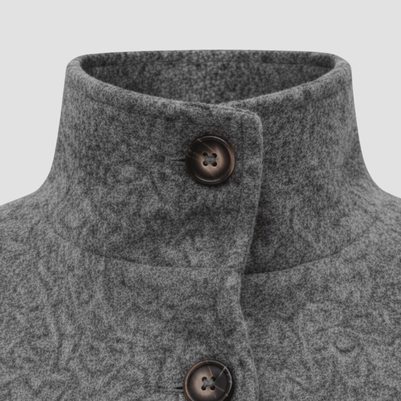 Manteau Élégant Structuré pour Femmes