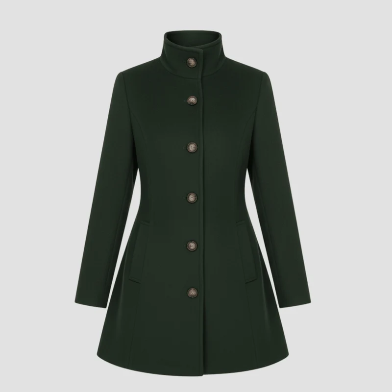 Manteau Élégant Structuré pour Femmes