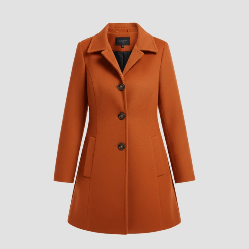 Manteau Élégant Structuré pour Femmes