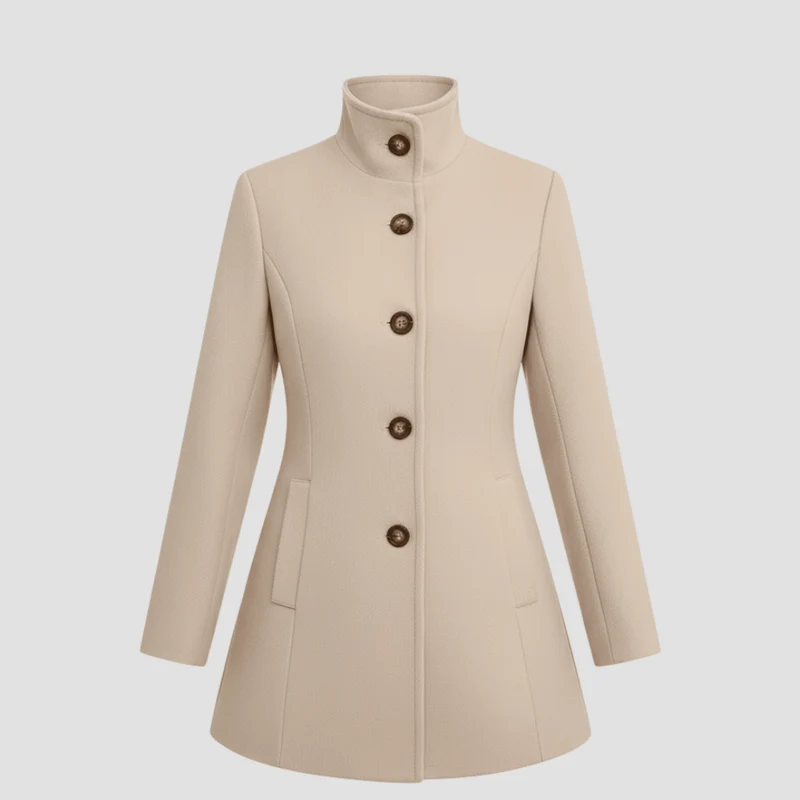 Manteau Élégant Structuré pour Femmes