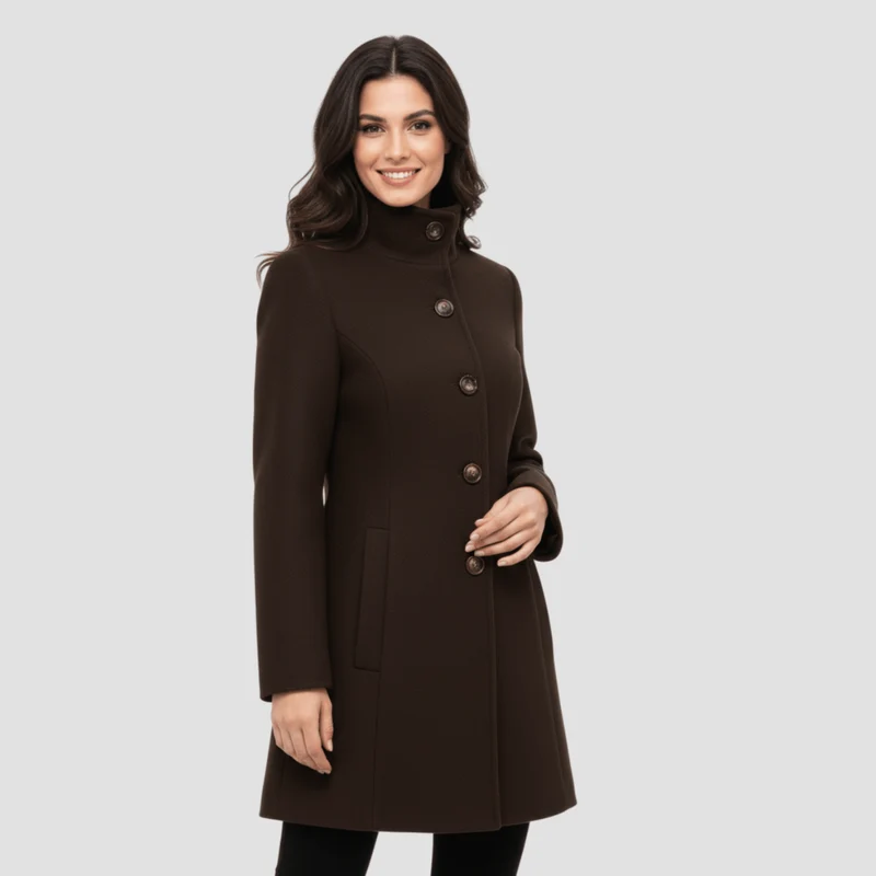 Manteau Élégant Structuré pour Femmes