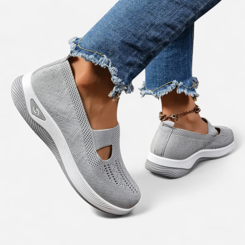 Chaussures Slip-On en Mesh pour Femmes