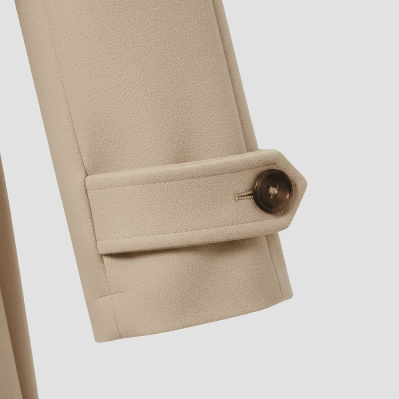 Manteau Élégant Mi-Long pour Femme