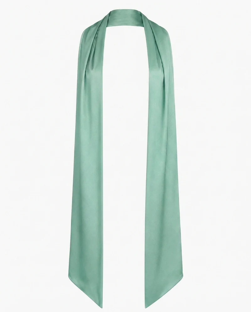 Écharpe en Satin Stretch – Finition Double Épaisseur Accessoire pour Toutes Occasions